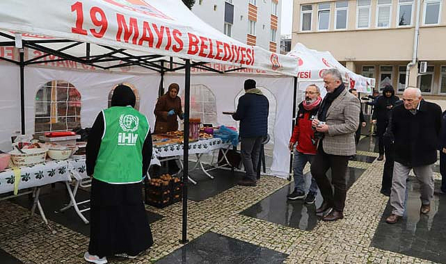 Filistin için dayanışma: Samsun'da kermes düzenlendi
