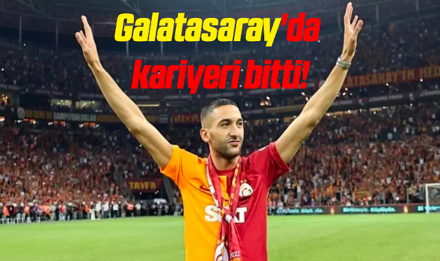 Galatasaray'da kariyeri bitti!