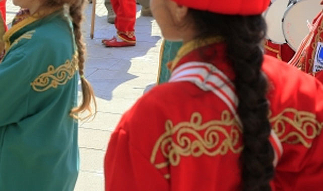 Genç mehteranlar Samsun'u coşturuyor