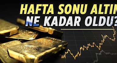 Hafta sonu altın ne kadar oldu? 6 Ocak Cumartesi gram altın fiyatları