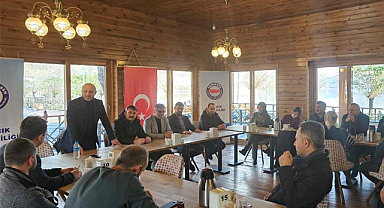 Hasan Durmuş Memur-Sen yöneticilerini ağırladı