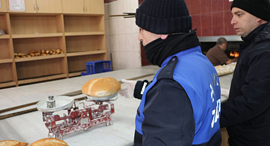 Havza'da ekmek fırınlarına denetim