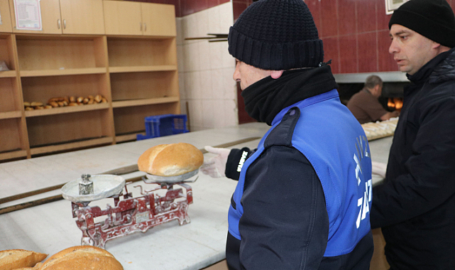 Havza'da ekmek fırınlarına denetim