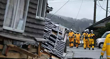 Japonya deprem felaketi: Can kaybı 64'e yükseldi