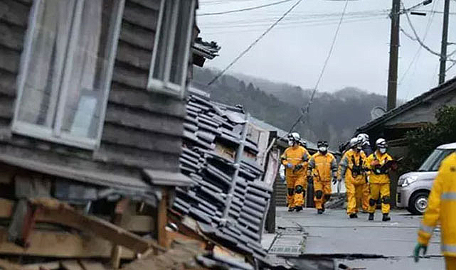 Japonya deprem felaketi: Can kaybı 64'e yükseldi