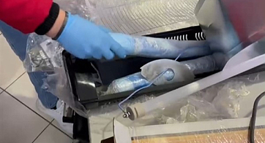 Kargo ile gönderilen ısıtıcıdan uyuşturucu çıktı