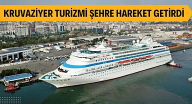 Kruvaziyer turizmi Samsun'a hareketlilik getirdi