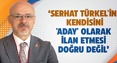 Mehmet Özdağ: Serhat Türkel'in kendisini 'aday' olarak ilan etmesi doğru değil