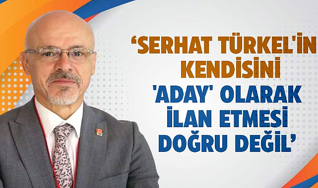 Mehmet Özdağ: Serhat Türkel'in kendisini 'aday' olarak ilan etmesi doğru değil