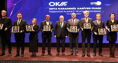 OKAF'24'te gençlere yatırım yapanlara plaket