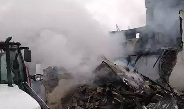 Ordu'da ev küle döndü! Engelli adam can verdi