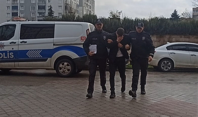 Otomobil hırsızı Kavak’ta yakalandı