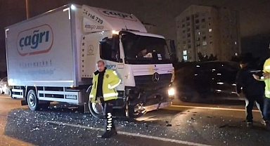 Otoyolda zincirleme kaza