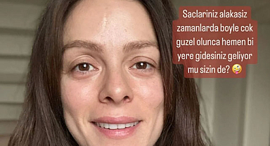 Özge Özpirinçi'nin makyajsız haline yorum yağdı