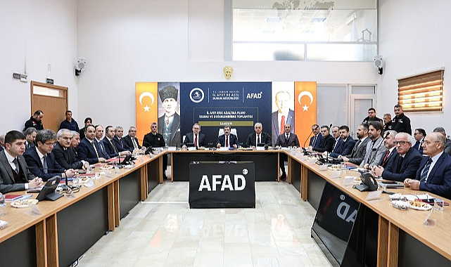 Samsun'da Afet Risk Azaltma Planı masaya yatırıldı