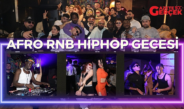 Samsun'da Afrika ezgileri Afro RnB Hiphop gecesi