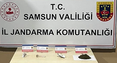 Samsun'da bir evde uyuşturucu ele geçirildi