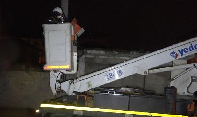 Samsun'da çanak anten felaketi