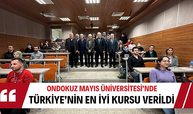 Samsun'da deney hayvanı kullanma eğitimi verildi