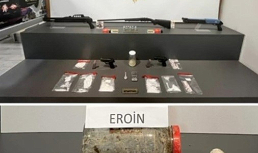 Samsun'da eroin ele geçirildi