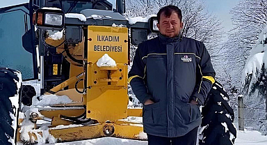 Samsun'da greyder operatörü kaza kurbanı oldu