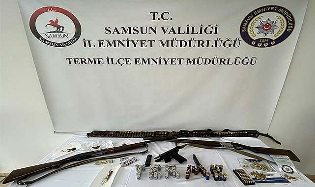 Samsun'da hedefe yönelik baskın: 2 gözaltı