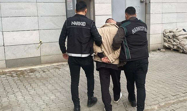 Samsun’da hükümlü uyuşturucu tacirine gözaltı! 