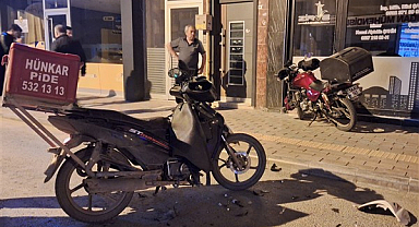Samsun'da iki motosiklet çarpıştı