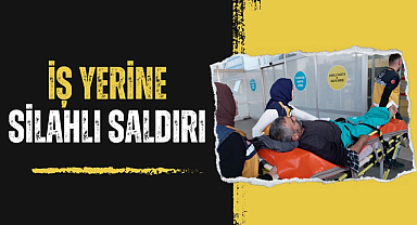 Samsun'da işyeri önünde silahlı saldırıda yaralandı