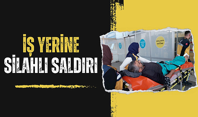 Samsun'da işyeri önünde silahlı saldırıda yaralandı