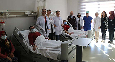 Samsun'da organ nakliyle 3 kişi hayata tutundu