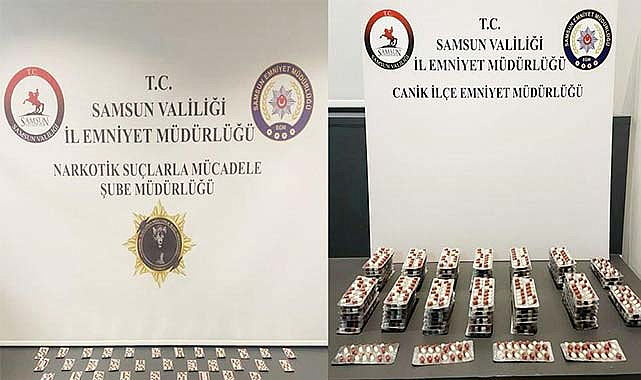 Samsun’da sentetik ecza ticaretine darbe!
