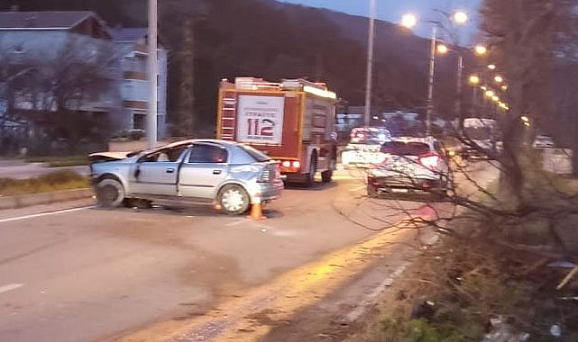 Samsun'da sürücü feci kazada can verdi