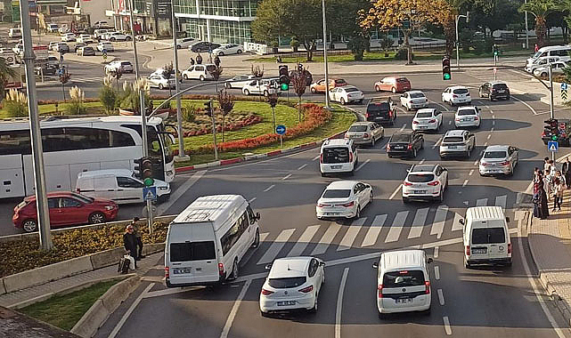 Samsun'da trafiğe kayıtlı kaç araç var?