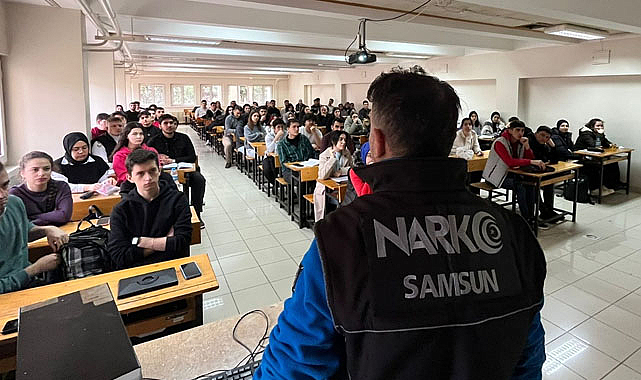Samsun'da uyuşturucuyla mücadele: 920 kişi bilinçlendirildi