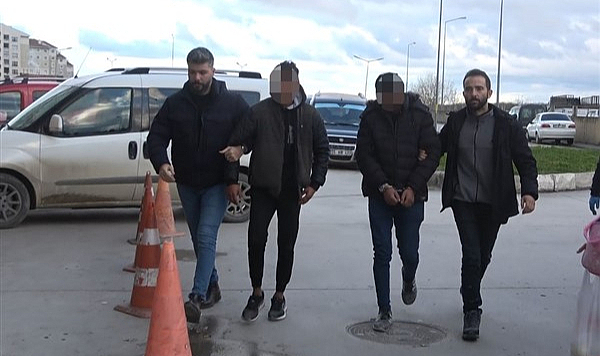 Samsun'da yabancı uyruklu ayakkabı hırsızları yakalandı