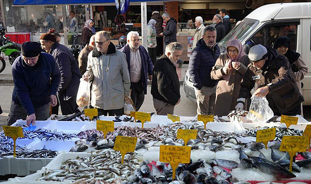 Samsun'da yeni yıl ile birlikte hamsi rağbet görüyor