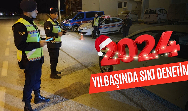 Samsun'da yılbaşı gecesi yoğun denetim