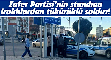 Samsun'da Zafer Partililere göçmenlerden tükürüklü saldırı