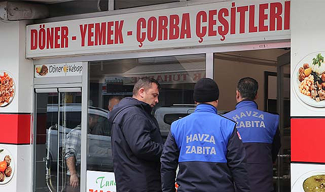 Samsun Havza'da zabıta esnafı denetliyor