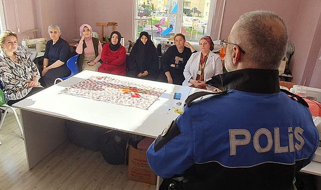 Samsun polisi suçlara karşı bilgilendirdi