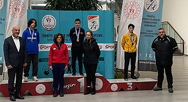 Samsunlu Yusuf Türkiye üçüncüsü