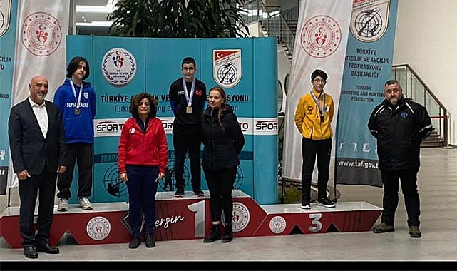 Samsunlu Yusuf Türkiye üçüncüsü