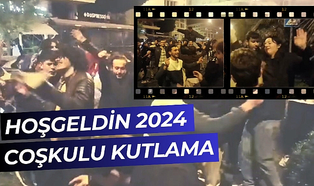 Samsunlular yılbaşını coşkuluyla kutladı