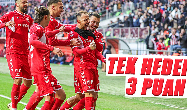 Samsunspor'da tek hedef 3 puan