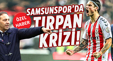 Samsunspor'da Tırpan krizi!