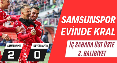Samsunspor Kayserispor'u mağlup etti