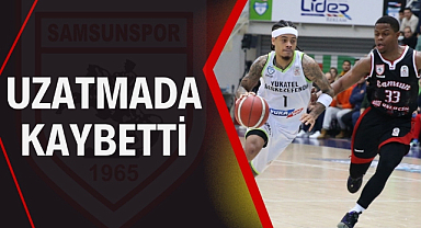 Samsunspor, Merkezefendi Belediyesi'ne uzatmada kaybetti