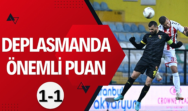 Samsunspor'un İstanbulspor berabere kaldı