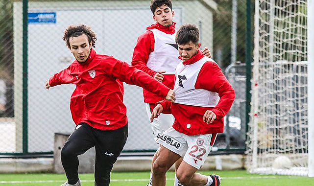 Samsunspor’un U17 takımı Beşiktaş’a hazırlanıyor